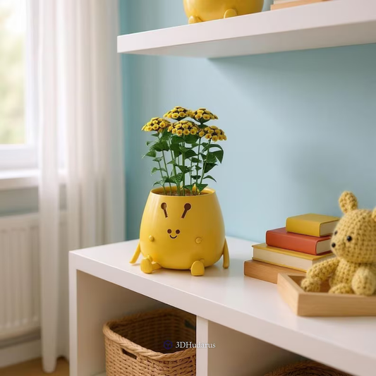 Bee Happy Planter 3D Model