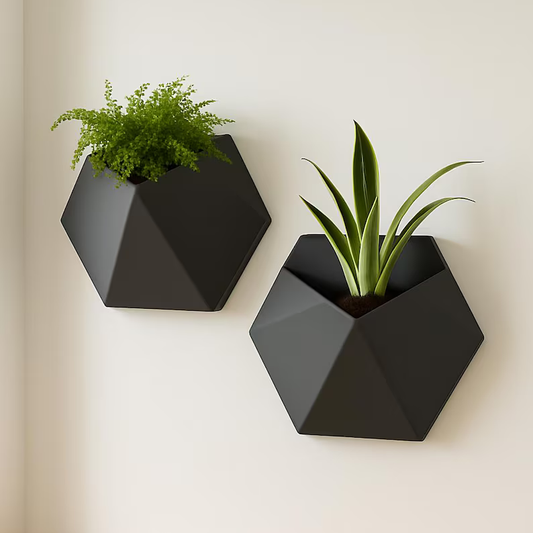 Abstract Geometric Wall Planter