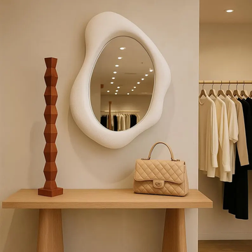 Minimal Irregular Mirror Mirror Wall Decor