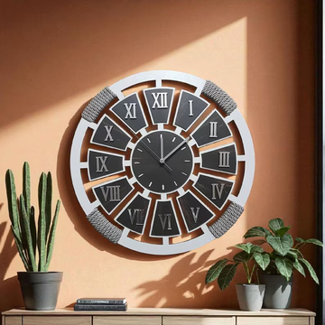 Wildwood Engraved Wall Clock