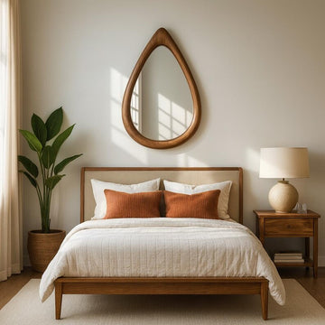Waterfall Whisper Mirror Wall Decor