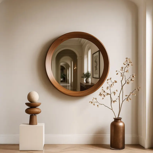 Minimal Halo Mirror Wall Decor