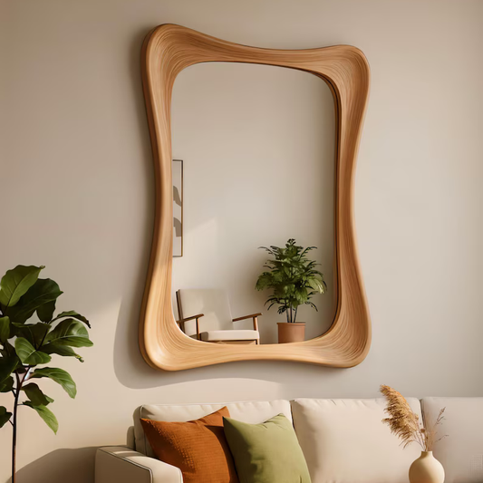 Classic Mid-Century Mirror Wall Decor