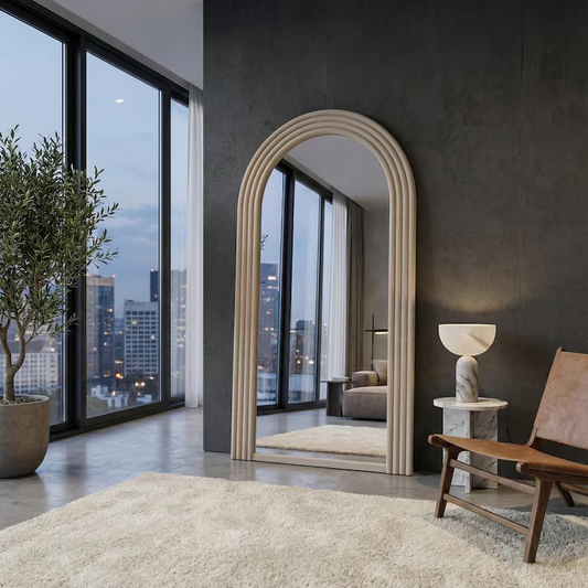 Modern Arched Mirror Wall Decor
