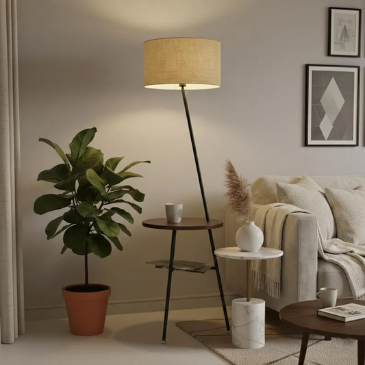 Celeste Glow Tripod Lamp Table