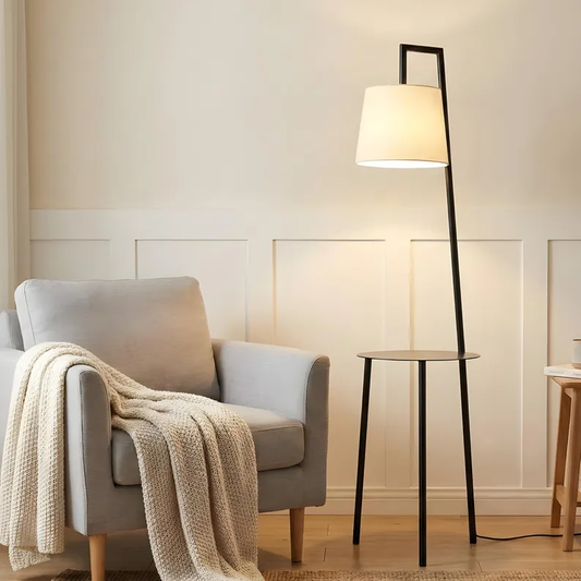 Nordic Glow Tripod Lamp Table