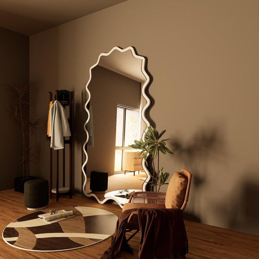 Ocean Wave Mirror Wall Decor