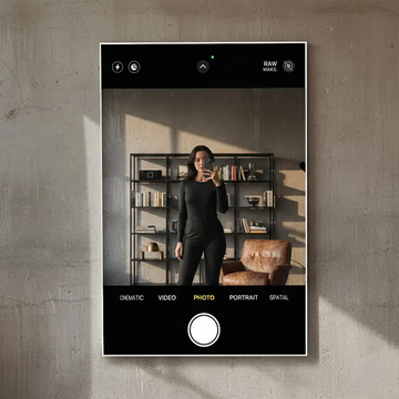Smart Camera Selfie Mirror Wall Decor