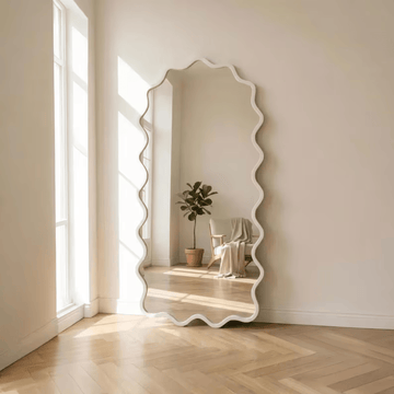 Ocean Wave Mirror Wall Decor