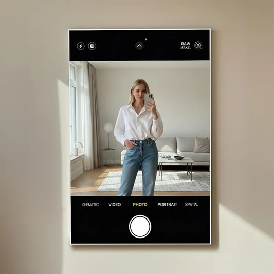 Smart Camera Selfie Mirror Wall Decor