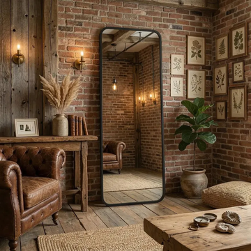 Elegant Arched Frame Mirror Wall Decor