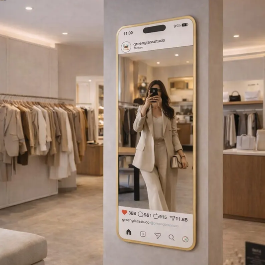 Personalized Instagram Style Selfie Mirror Wall Decor